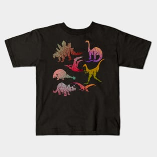 Happy Dinosaurs Kids T-Shirt